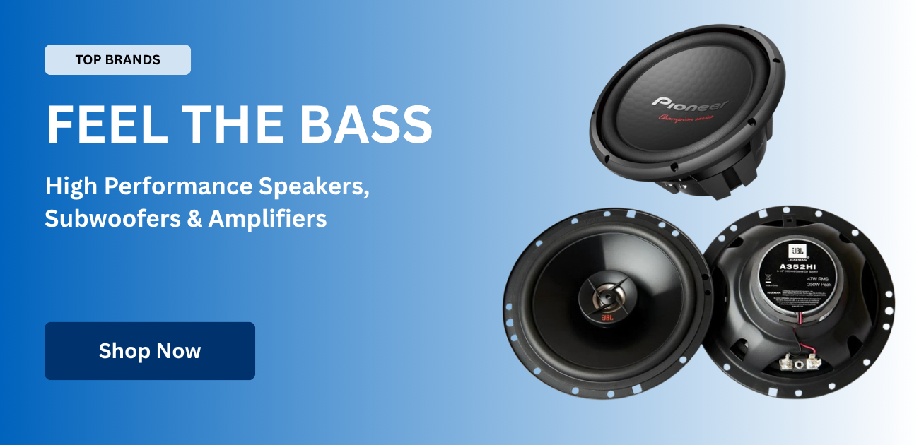 Feel the Bass — High Performance Speakers, Subwoofers & Amplifiers